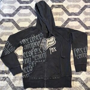 Women’s Fox Racing zip up hoodie size XL